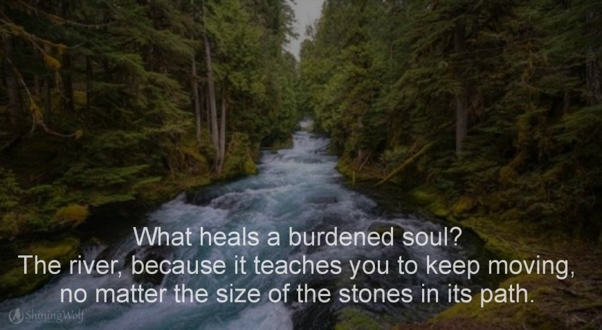 What Heals a Burdened Soul